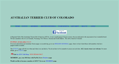 Desktop Screenshot of coloaussieterrier.com